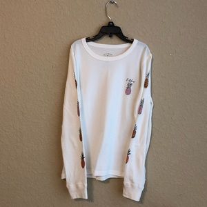 Girls Medium Billabong lsl T-shirt